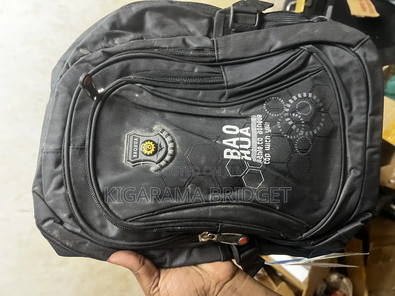 Black Second Hand Backpack