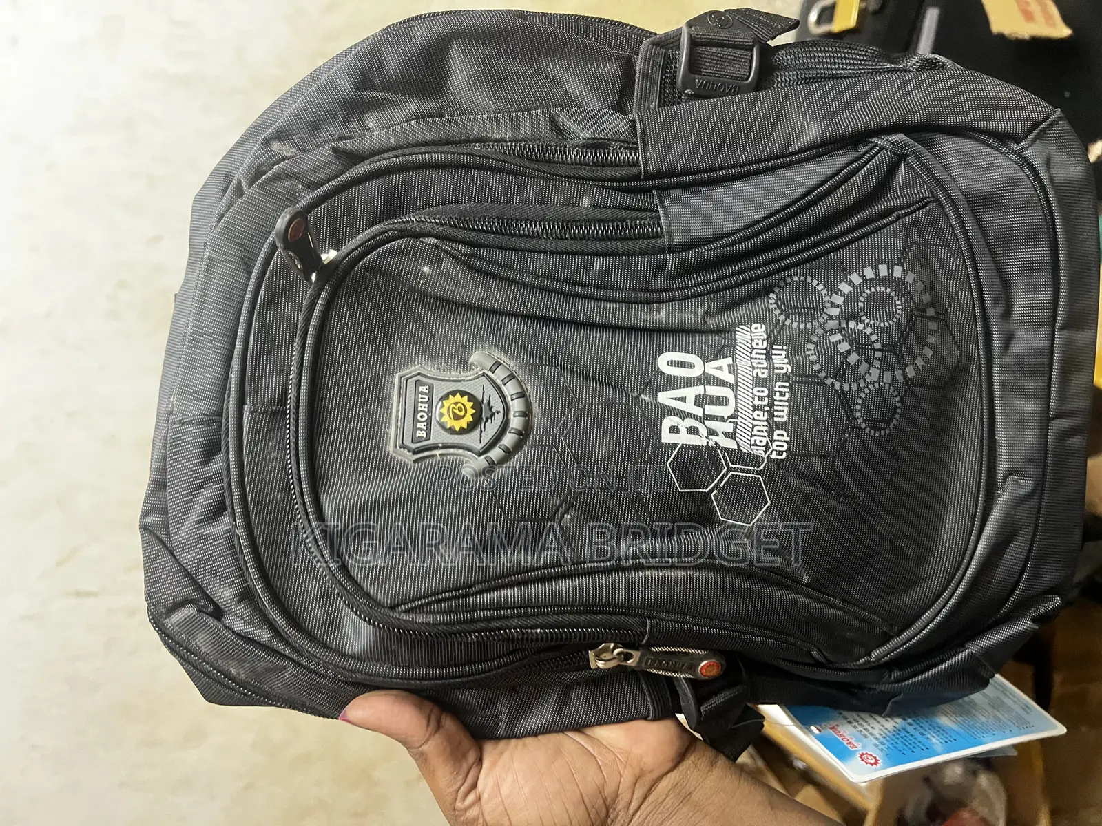 Black Second Hand Backpack