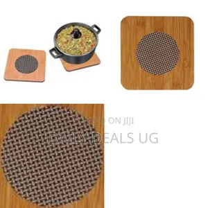 Bamboo Wooden Coaster Pad