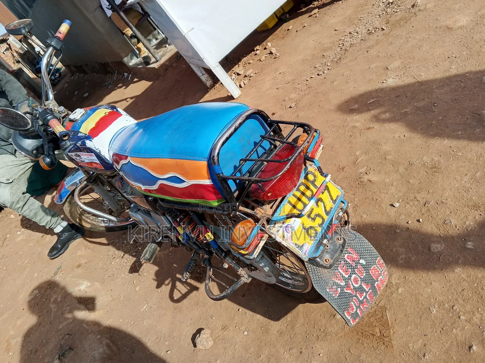 Bajaj Boxer 2015 Blue