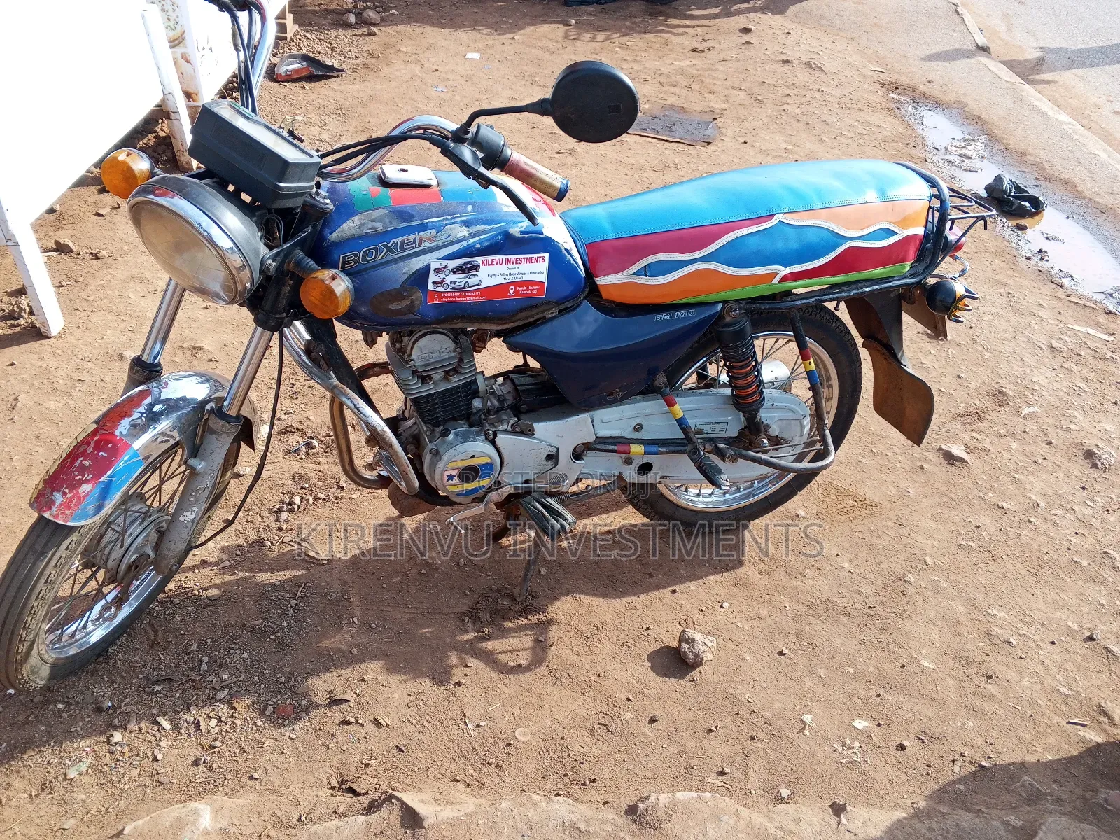 Bajaj Boxer 2015 Blue