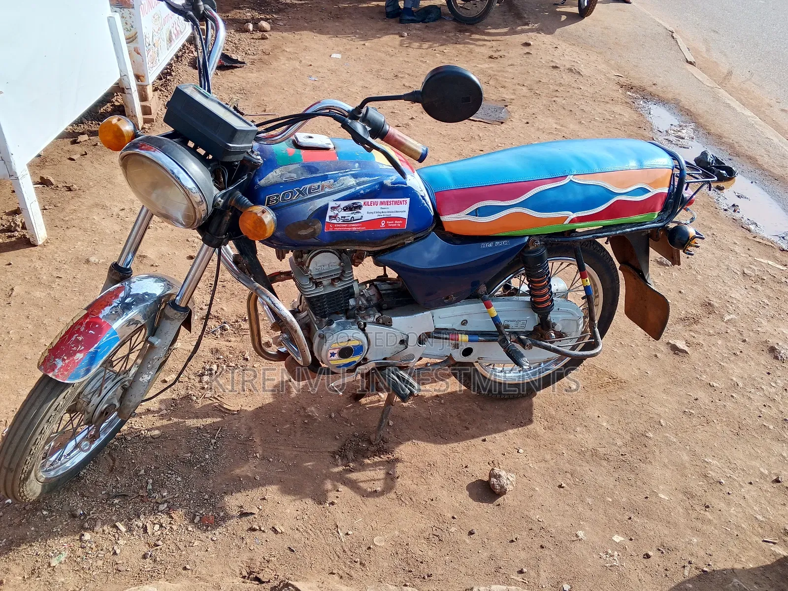 Bajaj Boxer 2015 Blue