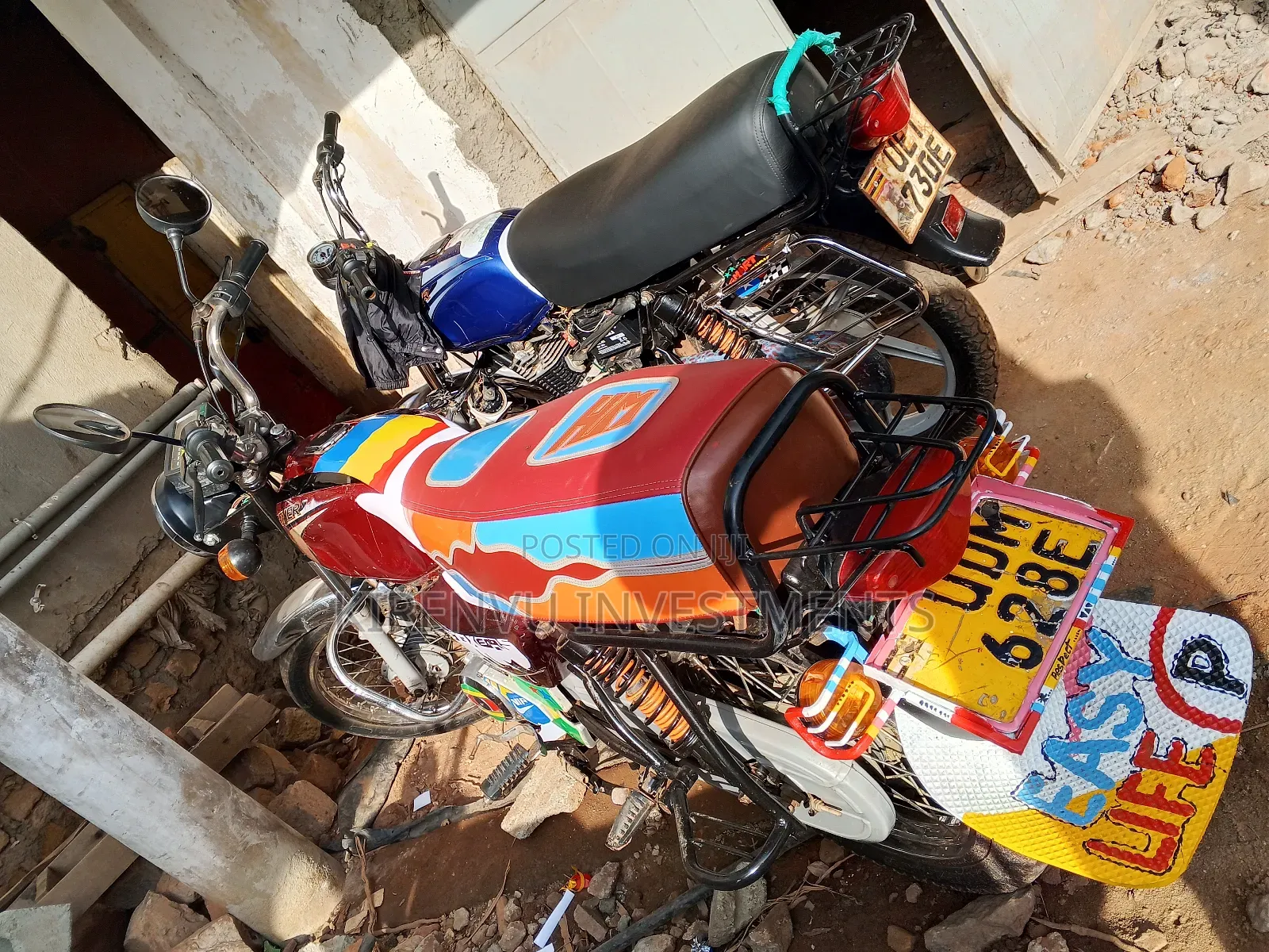 Bajaj Boxer 100 2017 Red