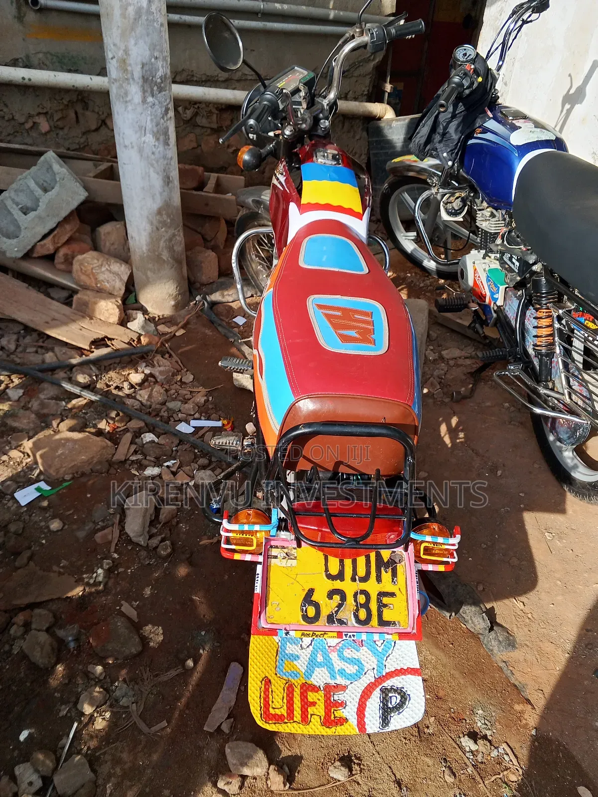 Bajaj Boxer 100 2017 Red