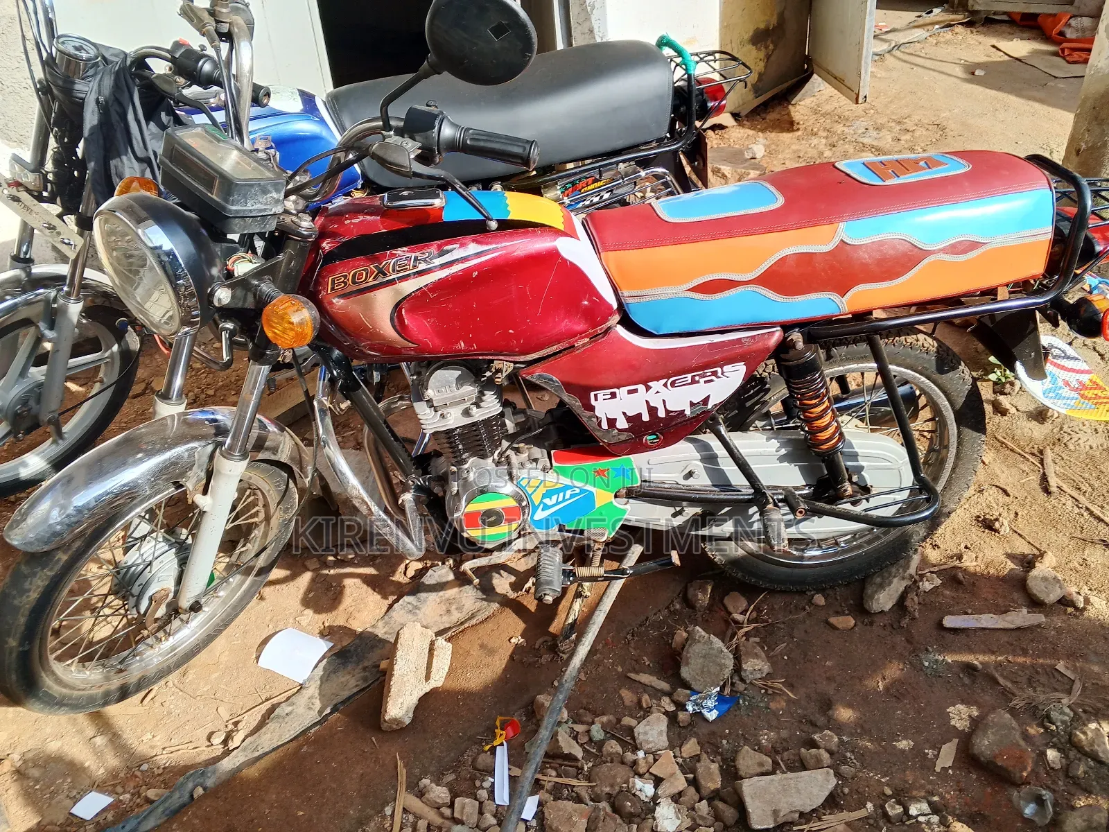 Bajaj Boxer 100 2017 Red