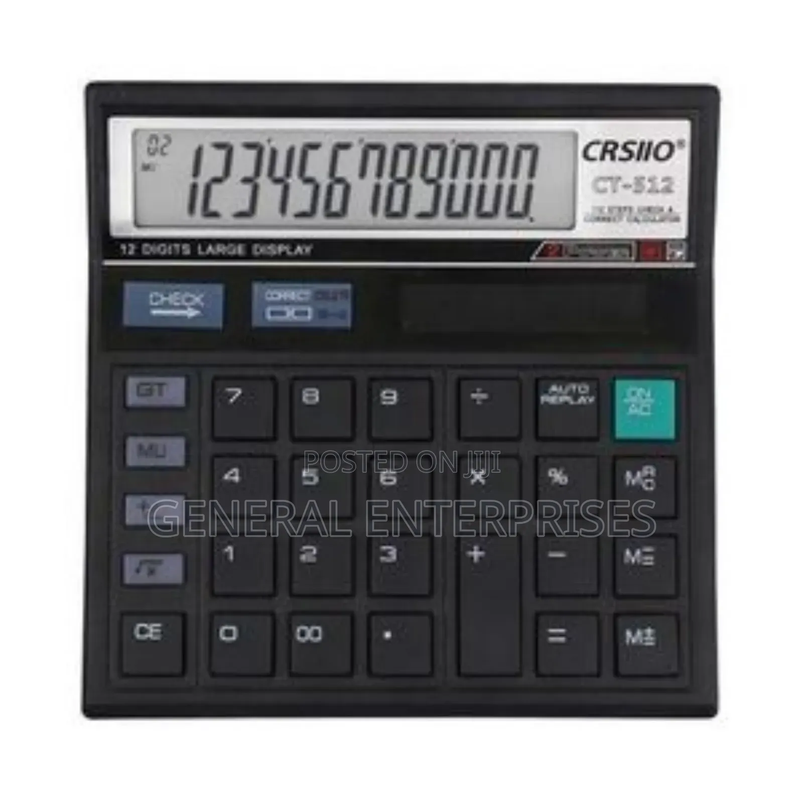 Ct-512 Basic Electronic Calculator