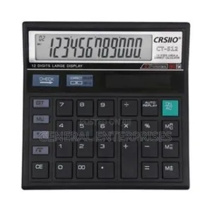Ct-512 Basic Electronic Calculator