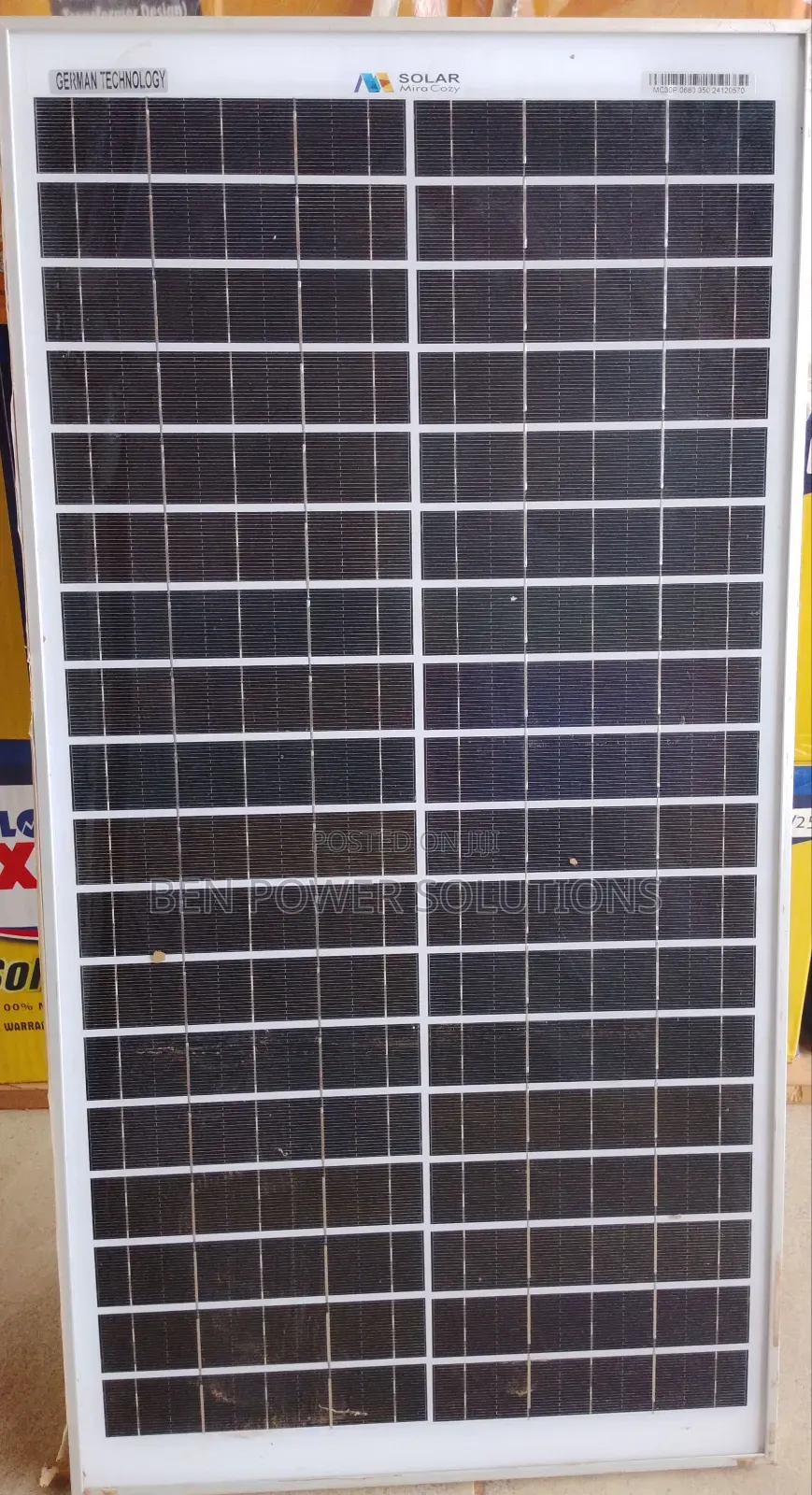 50w Mono Crystalline Solar Panel