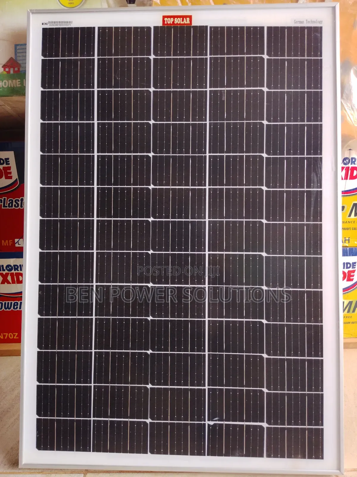 50w Mono Crystalline Solar Panel