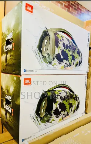 JBL Boom Box 3 Camouflage Bluetooth Speakers
