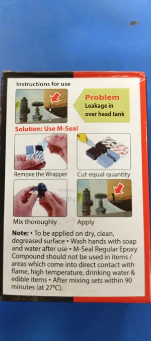 M Seal Epoxy Compound