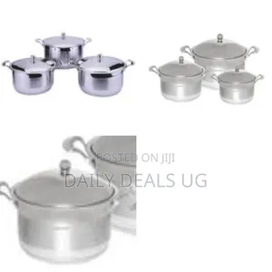 Set of Elegance Stainless Steel Cookware Pots