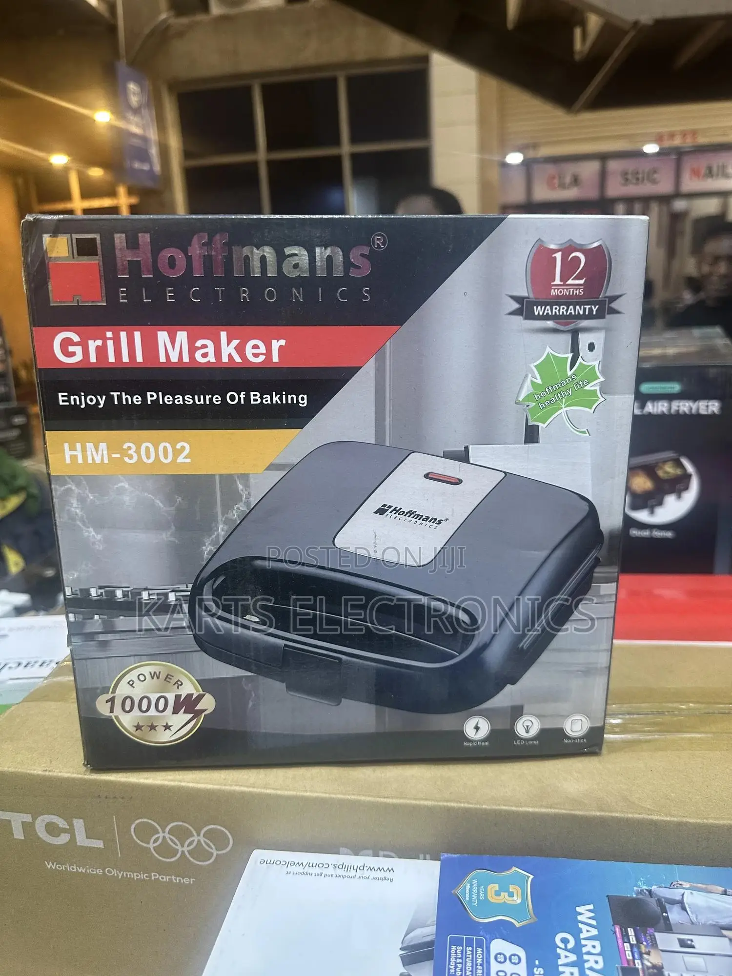 Hoffmans Grill Maker (Hm3002)
