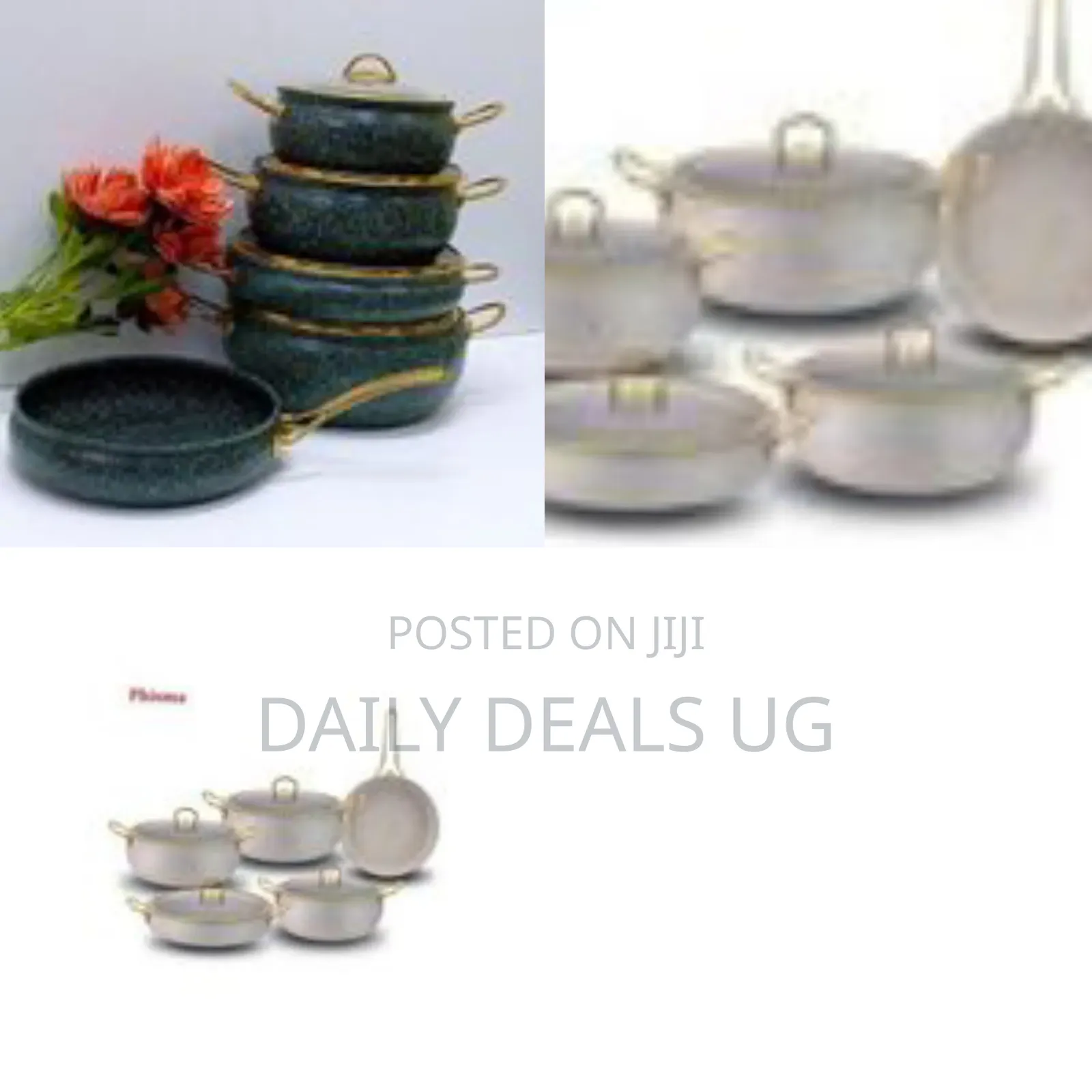 5-Piece Granite -Coated Non-Stick Cookware Set