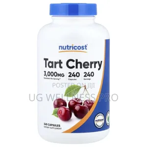 Nutricost, Tart Cherry, 240 Capsules (300 Mg Per Capsule