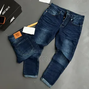 Dsquared2 Men's Blue Denim Jeans.