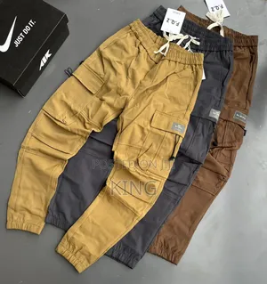 Flat Pocket Men's Cargo Jogger Pants