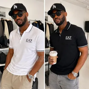 Ea7 Emporio Armani Core Identity Stretch-Cotton Piqué Polo Shirt.