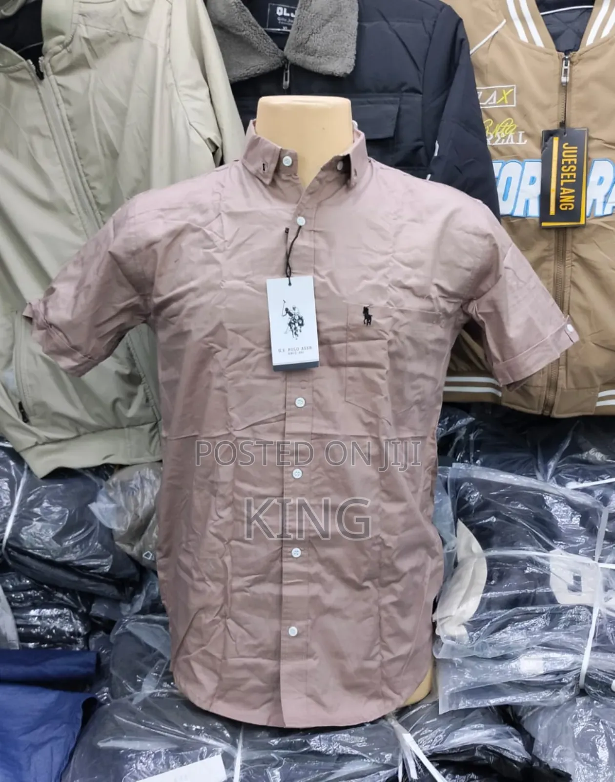 U.S. Polo Assn. Short-Sleeve Button-Down Shirts