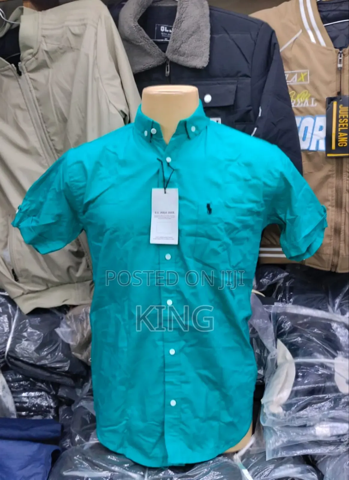 U.S. Polo Assn. Short-Sleeve Button-Down Shirts