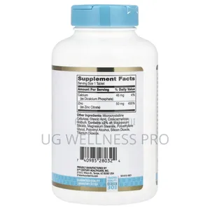 21st Century, Zinc Citrate, 50 Mg, 360 Tablets