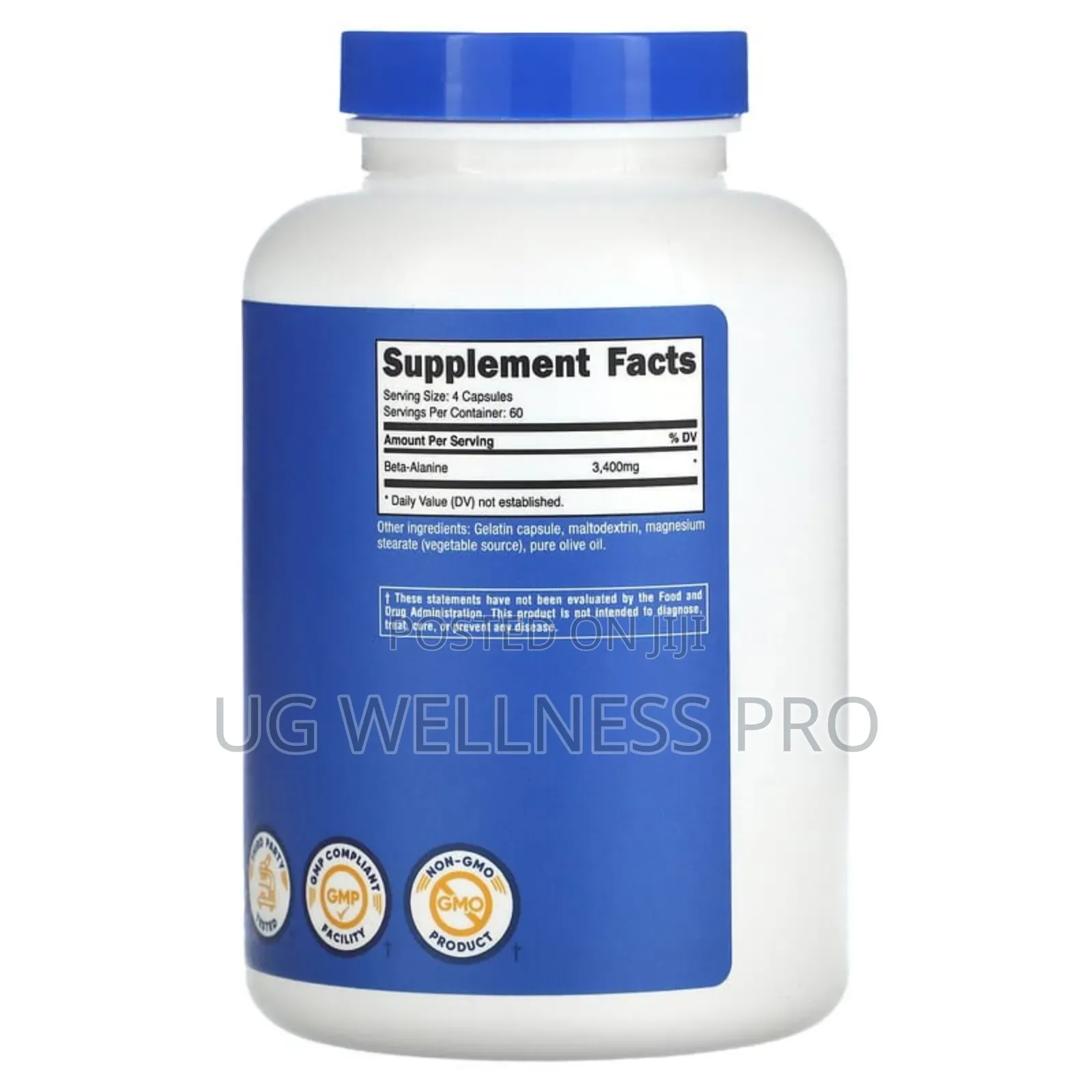 Nutricost, Beta-Alanine, 240 Capsules (850 Mg Per Capsule