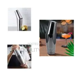 Stainless Steel Boston Cocktail Shaker Modulator.