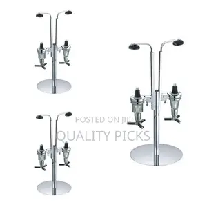 4 Bottles Bar Butler Rotary Wine Dispenser Holder