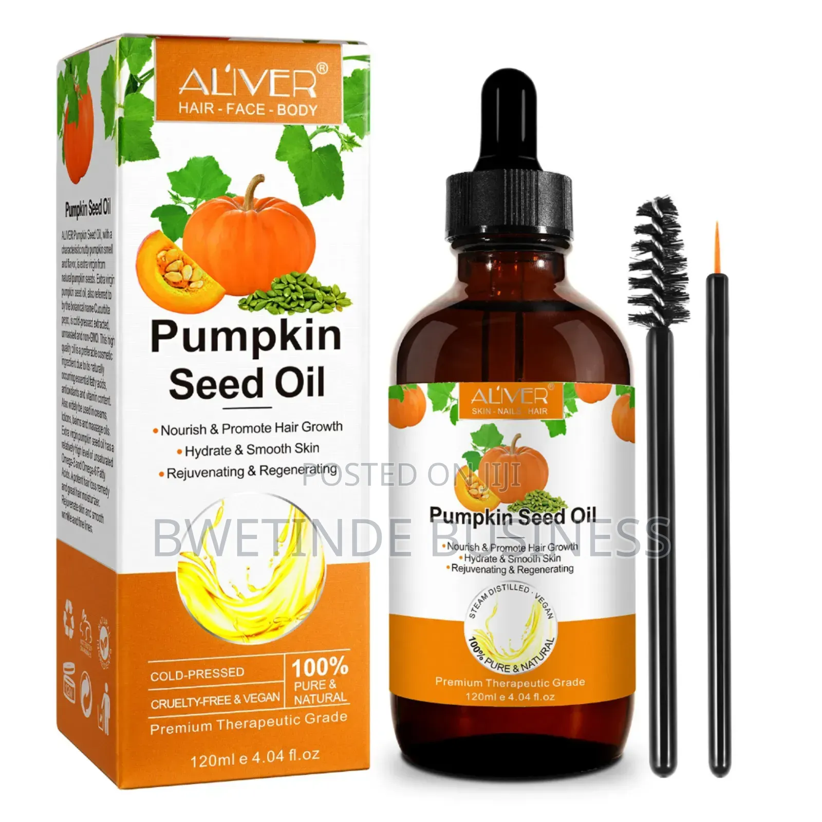 Pumpkin Seed Oil 120mls DHT Blocker