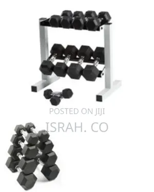 Rubber Coated Dumbbells