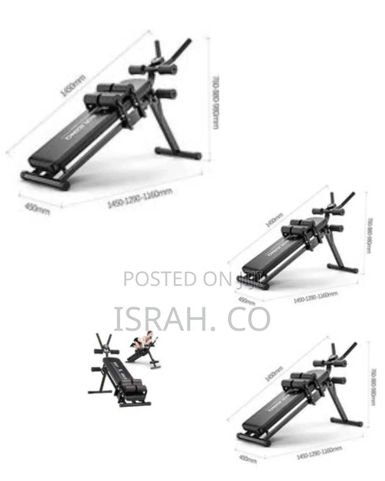 Multi-Functional Adjustable Abdominal Bench