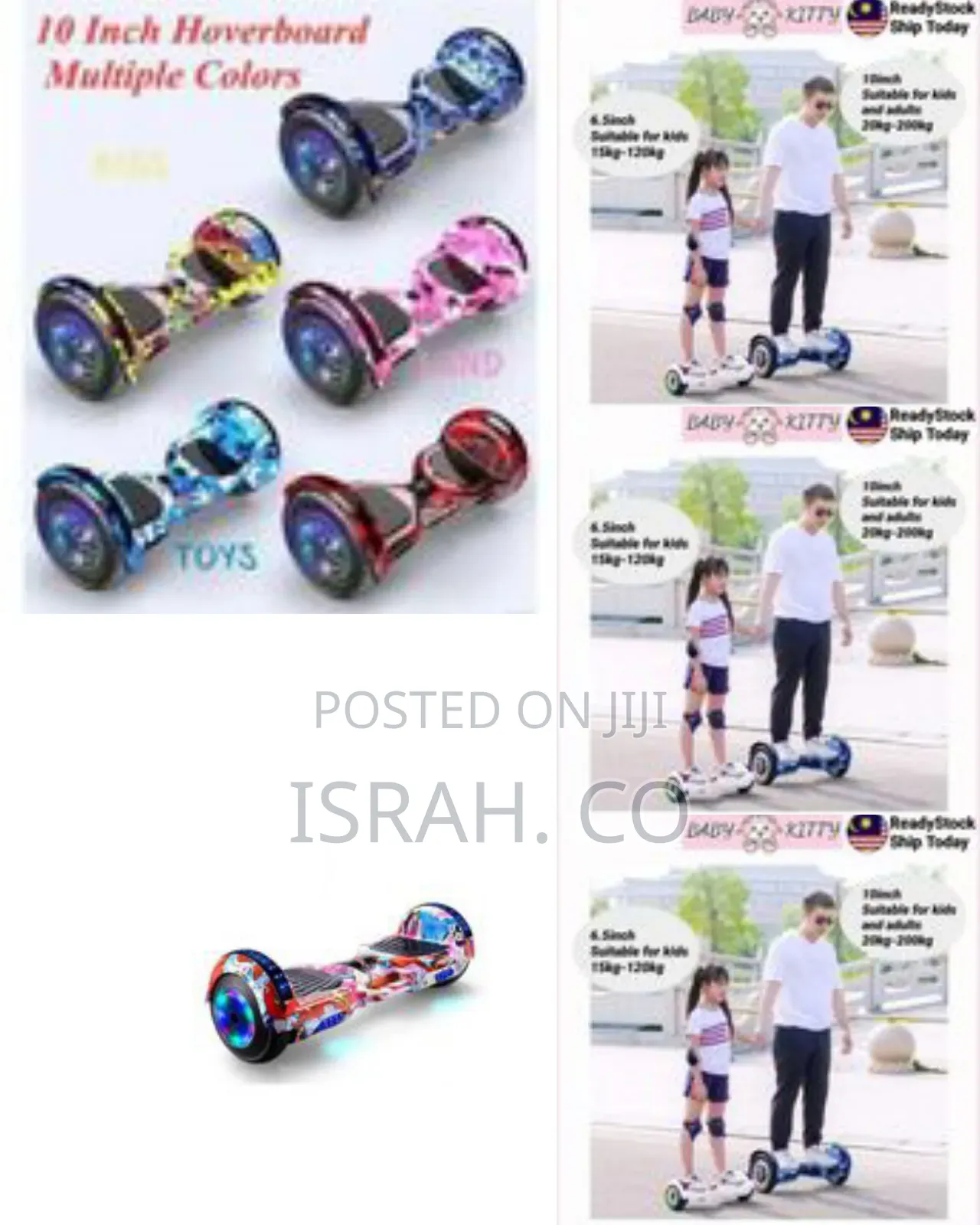Dynamic Led Light-Up Hoverboard