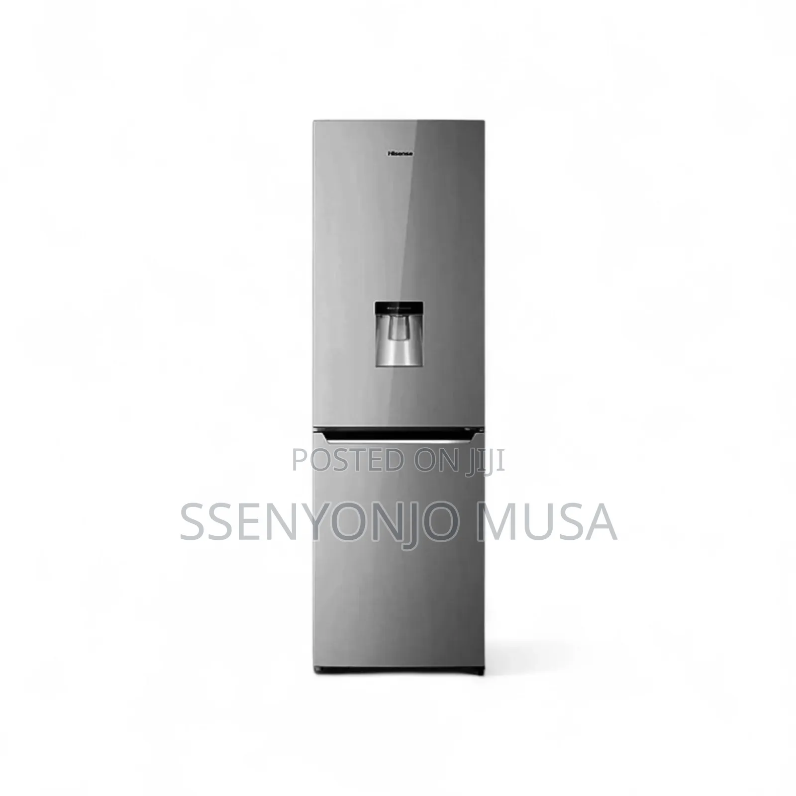 Hisense Fridge 341l Double Door Bottomfreezer With Dispenser- Silver