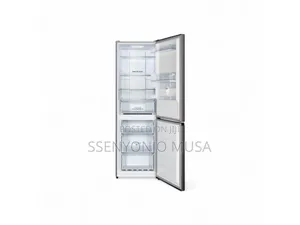 Hisense Fridge 341l Double Door Bottomfreezer With Dispenser- Silver