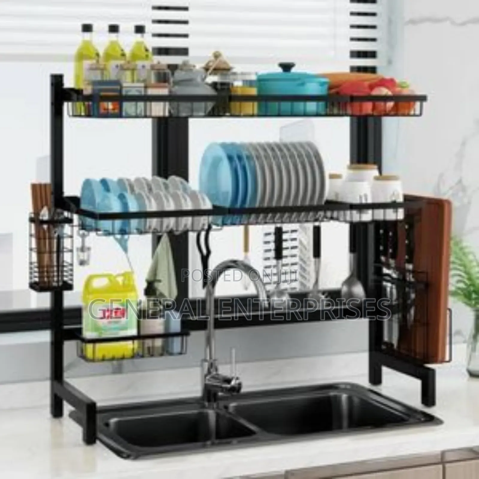 Over-the-Sink Dish Drying Rack.