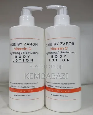 Skin by Zaron Vitamin C Brightening/Moisturizing Body Lotion.