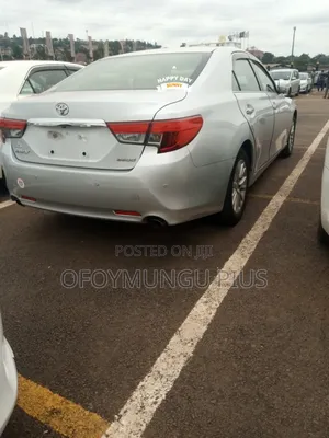 Toyota Mark X 2014 Silver