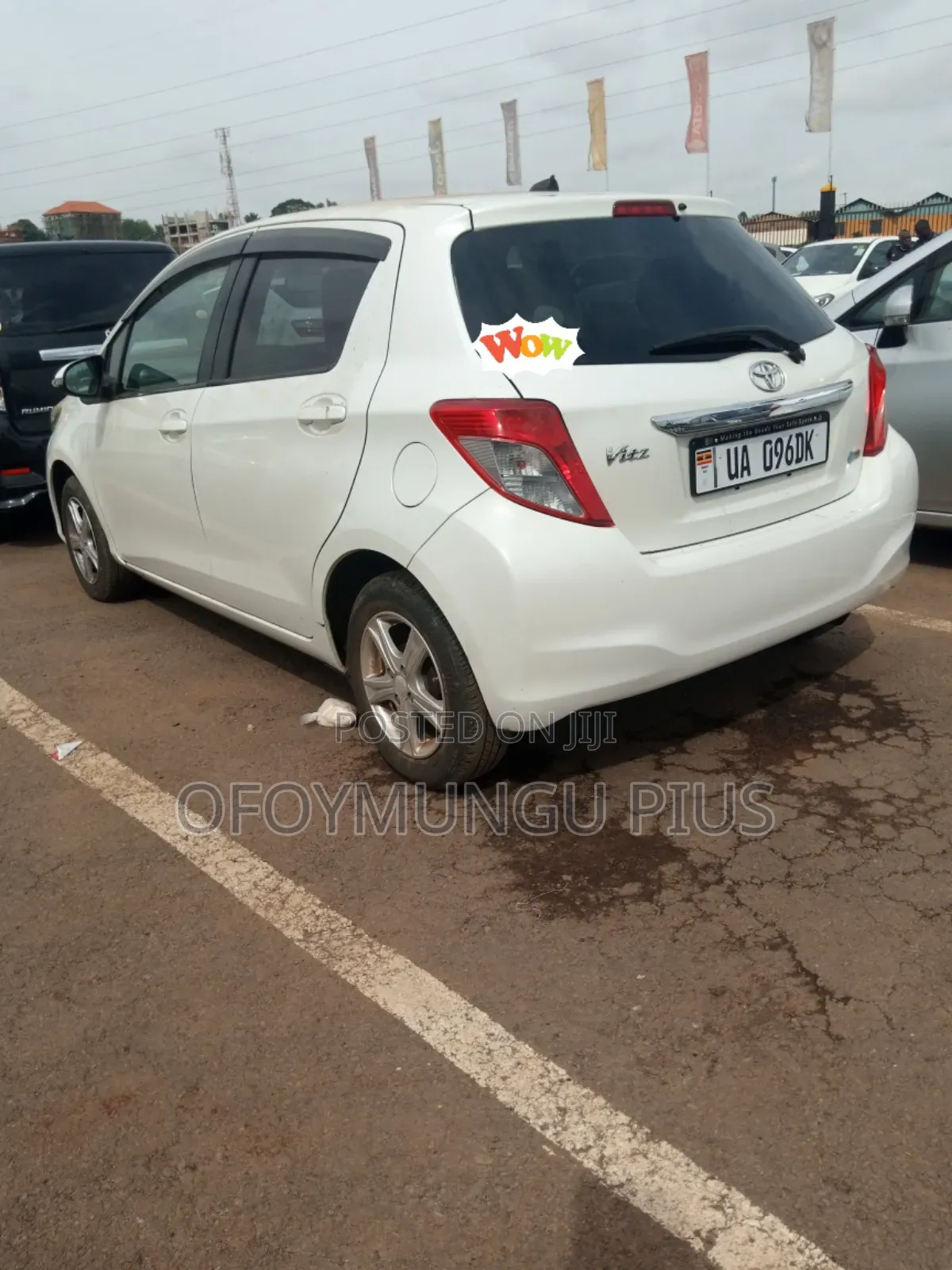 Toyota Vitz 2011 Orange