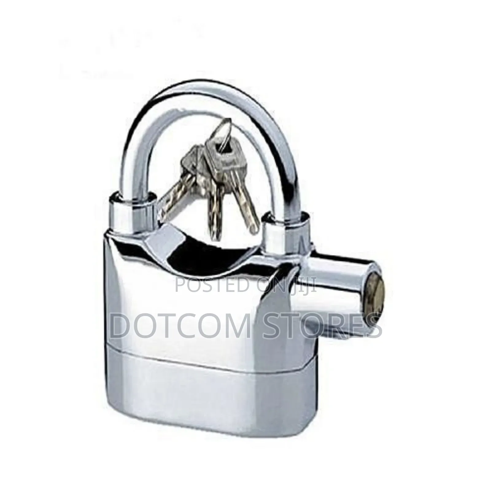 Security Alarm Padlock - Silver