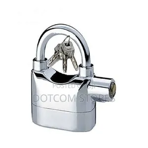 Security Alarm Padlock - Silver