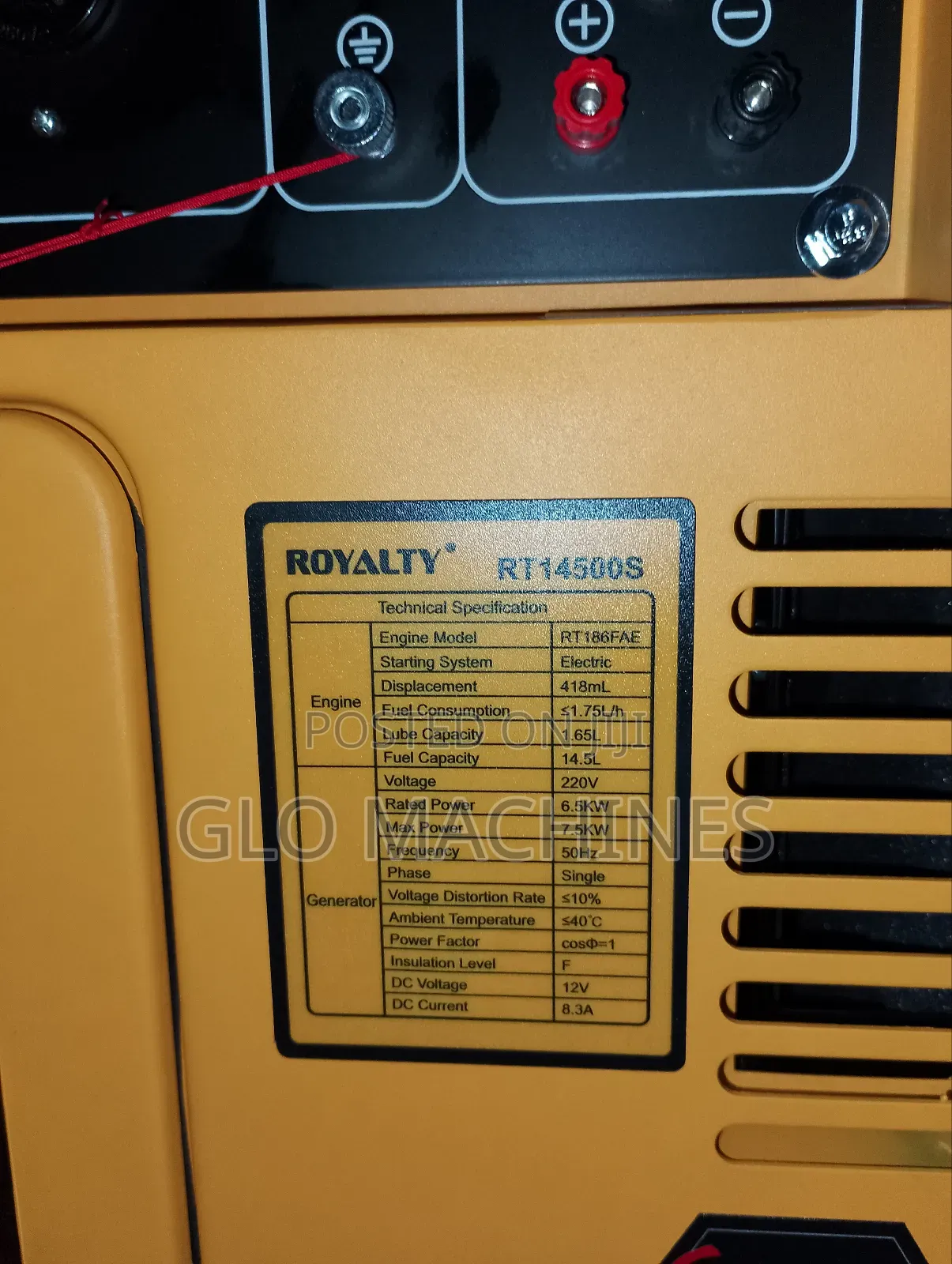 7.5kw Royalty Japan Diesel Generator