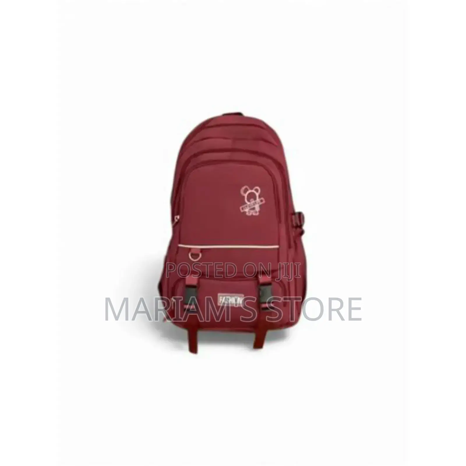 Unisex Laptop/School Bag - Maroon.