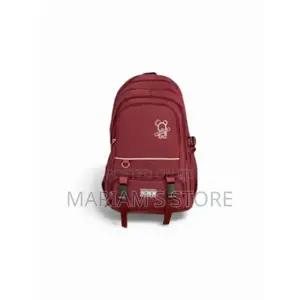 Unisex Laptop/School Bag - Maroon.