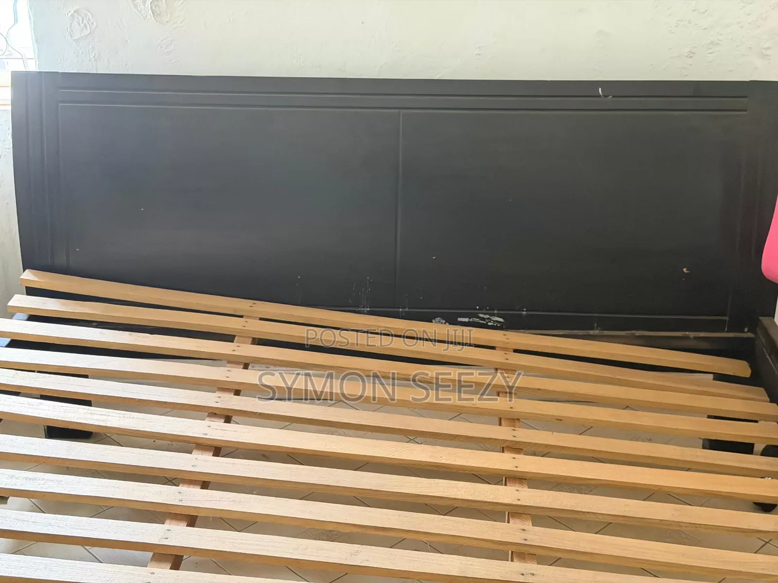 6*6 Wooden Bed