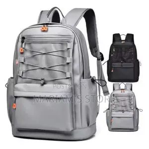 Unisex Laptop/School Bag Gray