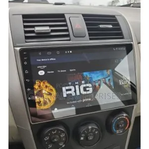 Android Car Stereo System Installed in a Toyota Corolla