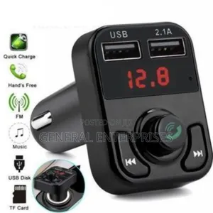 Generic Bluetooth Car Fm Transmitter and Charger.