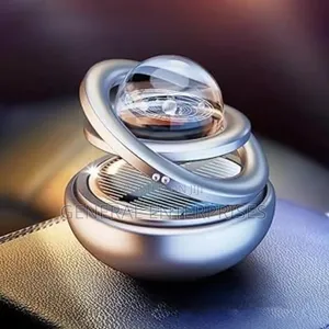 Solar-Powered Car Air Freshener With a Planetary Design.