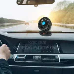 12v Dc Electric Car Fan Designed for Dashboard