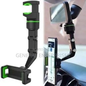 Universal 360-Degree Rotating Car Phone Holder Designed to Clip